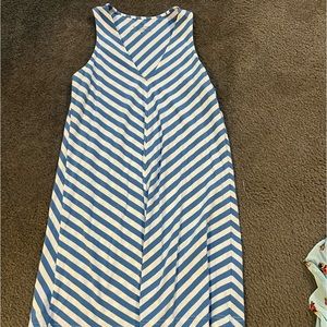 Vineyard vines striped a line dress